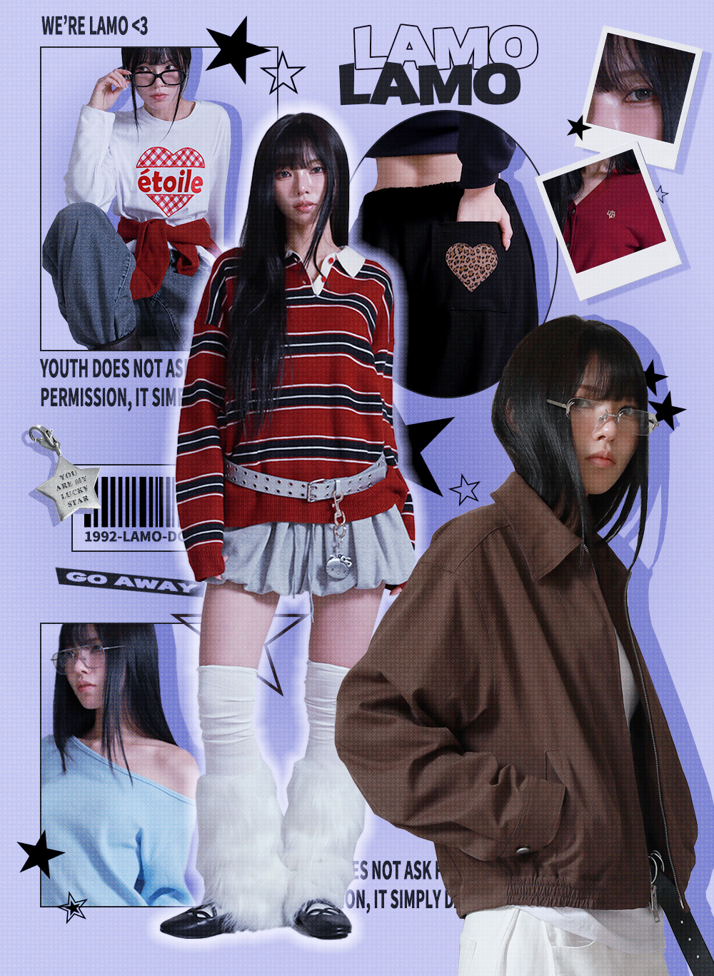 MUSINSA公式 | LIKE THE MOST [起毛追加] LAMO.COM アメリカン